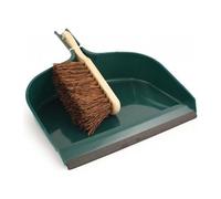 Charles Bentley Large Dustpan And Brush Set - Green - P0014/p.35