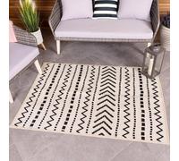Charles Bentley Lightweight Waterproof Indoor/Outdoor Rug in Cream | Size: 120 cm x 170 cm Charles Bentley Cream 120 cm x 170 cm