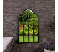 Charles Bentley Monaco Garden Mirror Weather Resistant Wall Mount