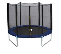 Charles Bentley Monster Kids Trampoline with Enclosure, Black, 10ft, s
