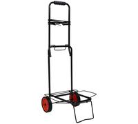 CHARLES BENTLEY Odyssey, Folding Trolley, Camping/Festival, Lightweight, 40kg Load Weight, Powder Coated Steel Frame, Ergonomic Handle, Foldable, Easy Clean, For Camping, Festivals (39x43x98cm)