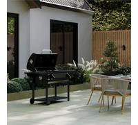 Charles Bentley Ottimo 635 Charcoal BBQ Grill, Steel 164x108cm