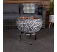 Charles Bentley Snug Toledo Clay Bbq Firepit With Grill
