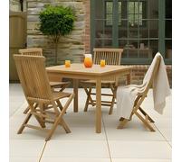 Charles Bentley Teak Square Dining Table