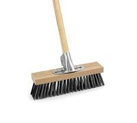 Charles Bentley Wire Broom with Bracket and Wooden Handle 12" Galvanised