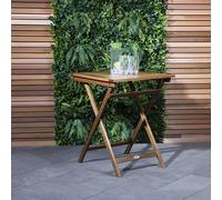 Charles Bentley Wooden Square Foldable Table FSC® 100% Certified