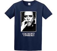 Charles Bukowski Quotes - Find What You Love O Neck Men T Shirt Navy