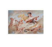 Charles Chaplin - Allegory of Music Poster Picture Print Wall Art Poster Painting Canvas Posters Artworks Room Aesthetic 24x36inch(60x90cm)