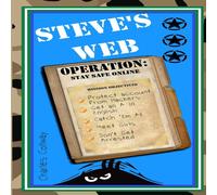 Charles Conway Steve's Web Operation: Stay Safe Online Paperback Book Charles Conway Multicolor