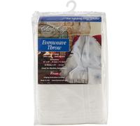 Charles Craft Evenweave Throw 16 Count 32"X44"-White AF7312-6750