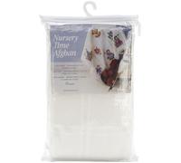 Charles Craft Nursery Time Afghan 14 Count 38"X38"-Antique White AF7300-0322