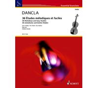 Charles Dancla Martin Mü 36 melodische und leichte Etüden: op. (Musiknoten)