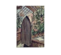 Charles Darwin(1)-John Collier Art Poster Canvas Painting Decor Wall Print Photo Home Modern Decorative Posters 24x36inch(60x90cm)