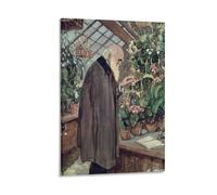 Charles Darwin(1)-John Collier Posters Wall Art Painting Canvas Prints Decor Poster Artworks 08x12inch(20x30cm)