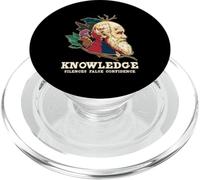Charles Darwin Atheist Atheism Anti religion PopSockets PopGrip for MagSafe