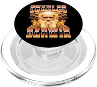 Charles Darwin Evolution Theory 90s Bootleg Style PopSockets PopGrip for MagSafe