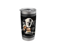 Charles Darwin Evolution Theory Birthday Cake Bday Party Stainless Steel Insulated Tumbler