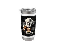 Charles Darwin Evolution Theory Birthday Cake Bday Party Stainless Steel Insulated Tumbler