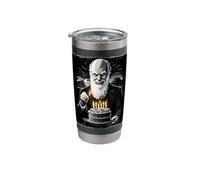 Charles Darwin Evolution Theory Birthday Cake Bday Party Stainless Steel Insulated Tumbler