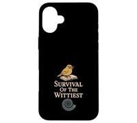 Charles Darwin Gift Natural Selection Science Quote Case for iPhone 16 Plus