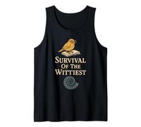 Charles Darwin Gift Natural Selection Science Quote Tank Top