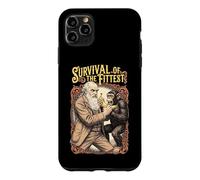 Charles Darwin Monkey Survival Of The Fittest Evolution Case for iPhone 11 Pro Max
