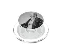 Charles Darwin Portrait Evolution Scientist Naturalist PopSockets PopGrip for MagSafe
