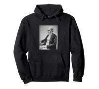 Charles Darwin Portrait Evolution Scientist Naturalist Pullover Hoodie