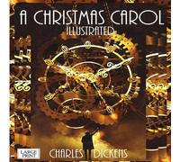 Charles Dickens A Christmas Carol Illustrated Large Print Paperback Book Charles Dickens Multicolor
