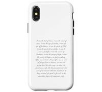 Charles Dickens A Tale of Two Cities Text Case for iPhone X/XS