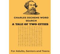 Charles Dickens Word Search - Vocabulary from A TALE OF TWO CITIES: A True Literary Genius. Find the words that created an icon. | 8.5 x 11 inches 50 ... | Easy to Read for Adults, Seniors and Teens