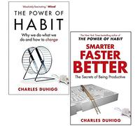 Charles Duhigg Collection 2 Books Set (The Power of Habit, Smarter Faster Better)