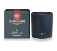 Charles Farris Luxury Scented Candle - Wild Fig & Green Accords - Artisan Hand-Finished Glass Jar, Made in England (Redolent Fig)