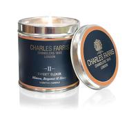 Charles Farris Sweet Elixir Scented Luxury Tin Candle - Mimosa, Bergamot & British Honey - Hand-Poured in England - 40 Hours+ Burn Time