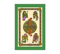 Charles Gallen Irish Cotton Tea Towel - Kells design from the Collection