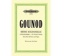 Messe Solennelle St Cecilia Mass (vocal Score): f? 1/4 r 3 Solostimmen, Chor, Or