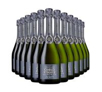 Charles Heidsieck Brut Réserve NV Champagne 12% ABV | 12 x 75 ottle | Vegan Friendly | Pale Gold Sparkling Wine | Fine Persistent Bubbles | Complex Pastry & Stone Fruit Notes | French Champagne