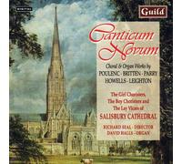 Charles Hubert Hast Canticum Novum: Choral & Organ Works By Poulenc/Britten (CD)
