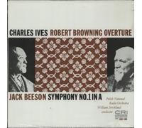 Charles Ives Robert Browning Overture - Sealed US vinyl LP album record CRI196 Composers Recordings Inc. 1965