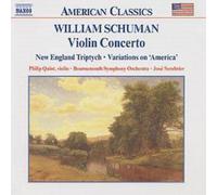 Bourn So:Serebrier - SCHUMAN: Violin Concerto / New England Triptych