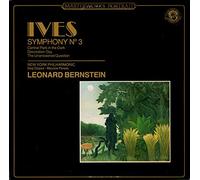 Charles Ives : The New York Philharmonic Orchestra conducted by Leonard Bernstein - Symphony No. 3 / Central Park In The Dark / Decoration Day / The Unanswered Question [Vinyl LP]