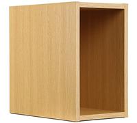 Charles Jacobs Vinyl Record LP Storage Box Unit - Oak - Small