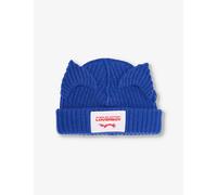 Charles Jeffrey Loverboy Mens Blue Chunky Animal-ear-embellishment Wool-blend Beanie
