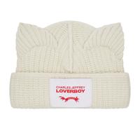 Charles Jeffrey Loverboy Women's Chunky Ears Beanie Ecru