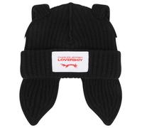 Charles Jeffrey Loverboy Women's Chunky Rabbit Beanie Black