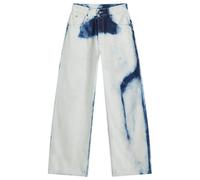 Charles Jeffrey Loverboy Women's Wide Denim Jean White Bleach