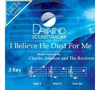 Charles Johnson - I Believe He Died For Me [Accompaniment/Performance Track]
