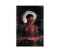 Charles Leclerc F1 PosterPop Figures Artists Actors Singers Poster Modern Style Canvas Modern Family Bedroom Decor Poster Art Poster And Wall Art Picture Print12x18inch(30x45cm) Unframe-style-26