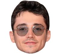 Charles Leclerc (Glasses) Big Head. Larger than life mask.