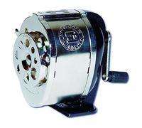 Charles Leonard Inc. Pencil Sharpener, Multi Hole, 8 Sizes, Silver, 1/Box (89508)